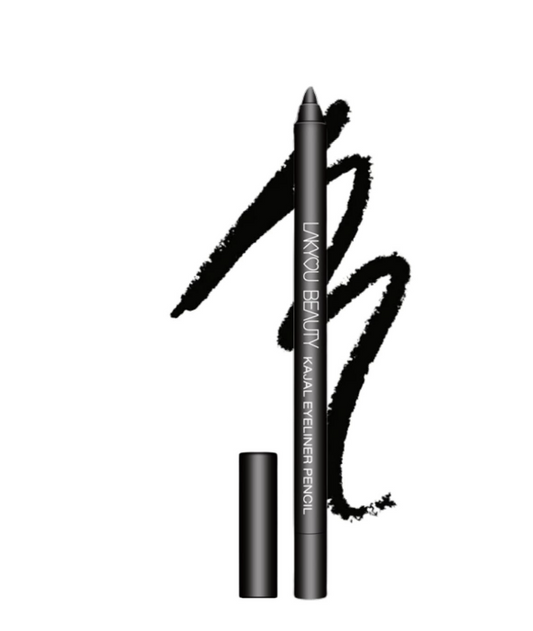 Lakyou Beauty Kajal Eyeliner Pencil | 24H Wear | Waterproof | Smudge proof |