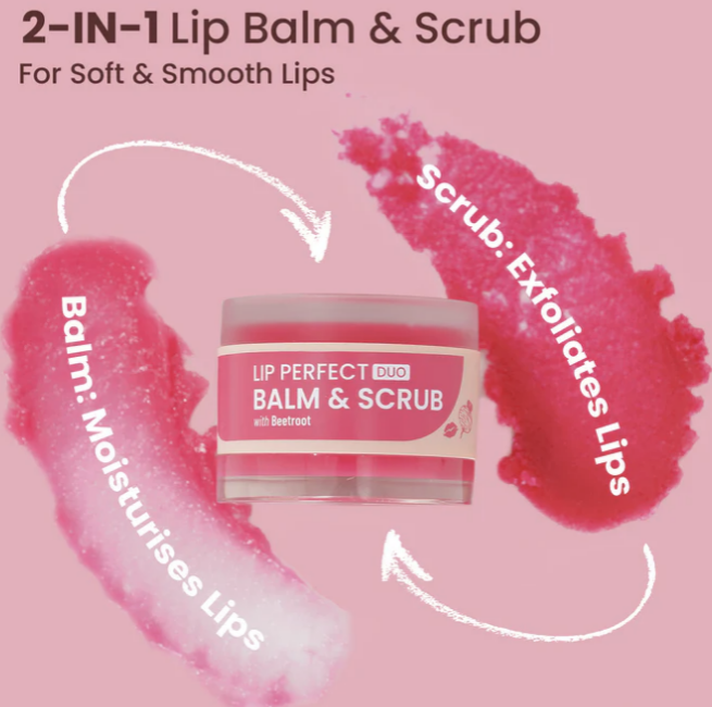 Lip Perfect Duo Balm & Scrub with Coffee Extract