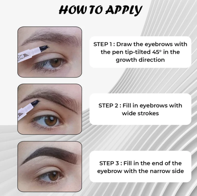 INCOLOR Fashion Eyebrows Water Eyebrow Pencil