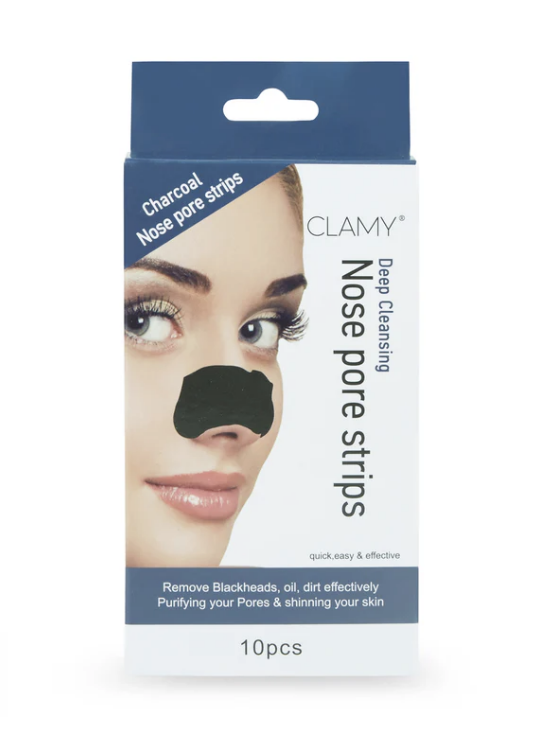 CLAMY Deep Cleansing Nose Pore Strips Removes Blackheads Oil Dirt & Cleanses Pores