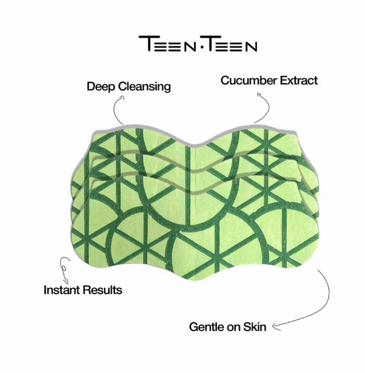 TEEN TEEN Deep Cleansing Nose Pore Strips (Pack of 10 Strips)