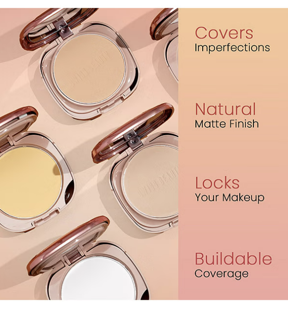 Swiss Beauty Matte & Set Duo Lightweight Compact