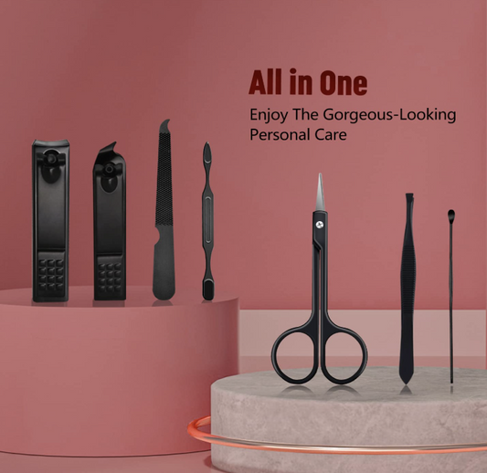 7 in 1 Manicure Set - Nail Clipper Set, Stainless Steel Set