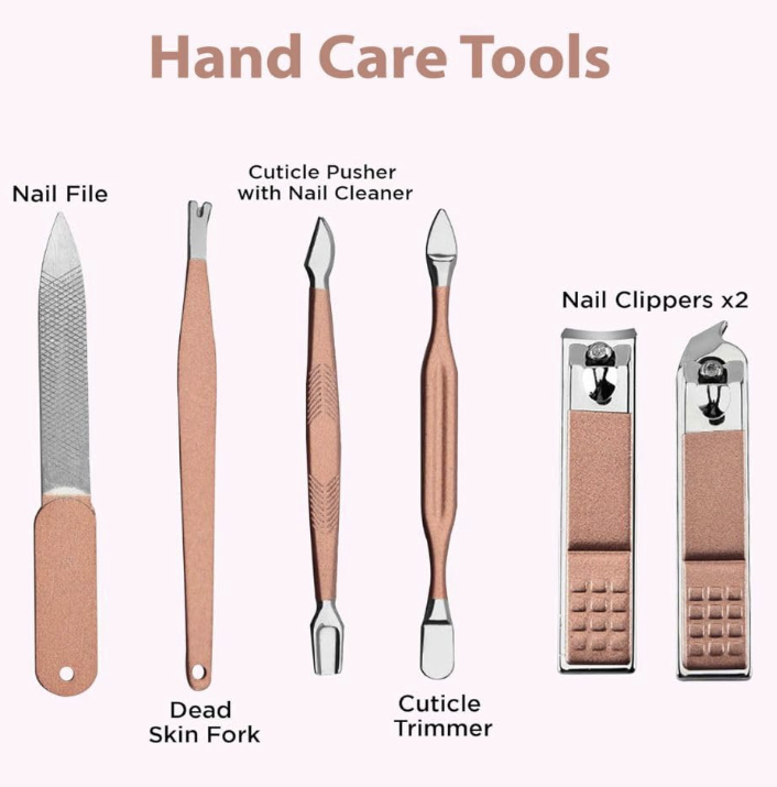 Manicure kit for women and Men, 10 Pieces, Nail Clipper