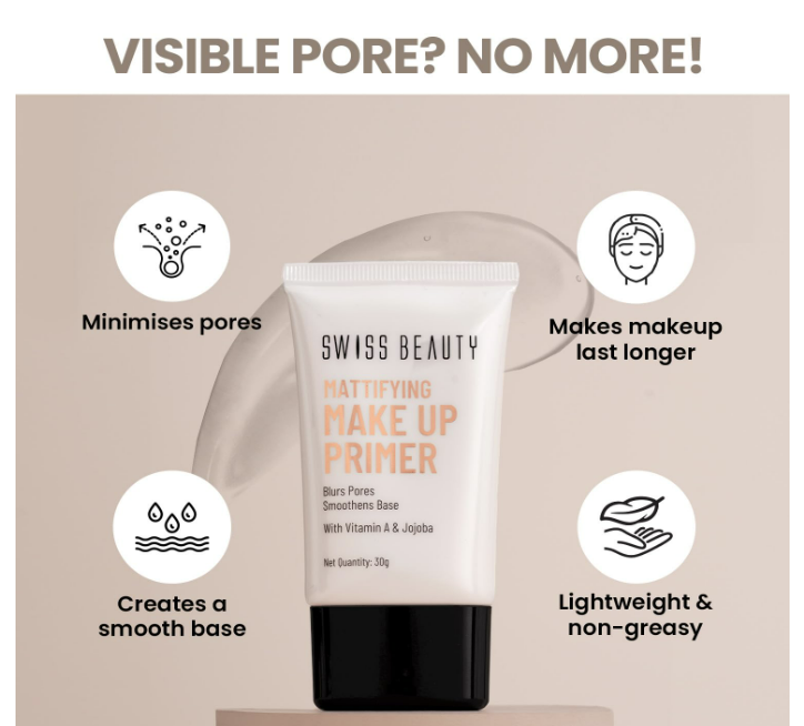 Swiss Beauty Mattifying Makeup Primer