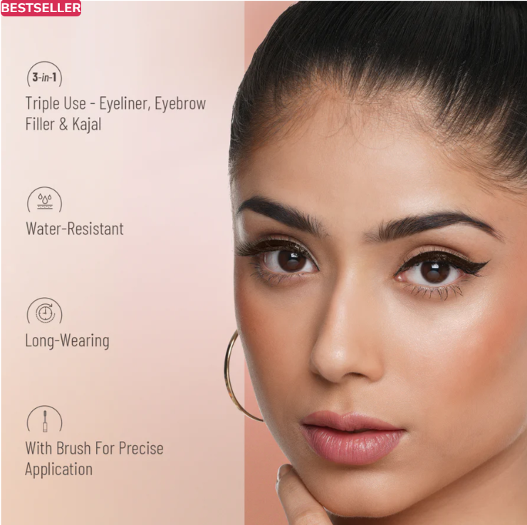 SWISS BEAUTY EYEBROW & GEL EYELINER 2IN1