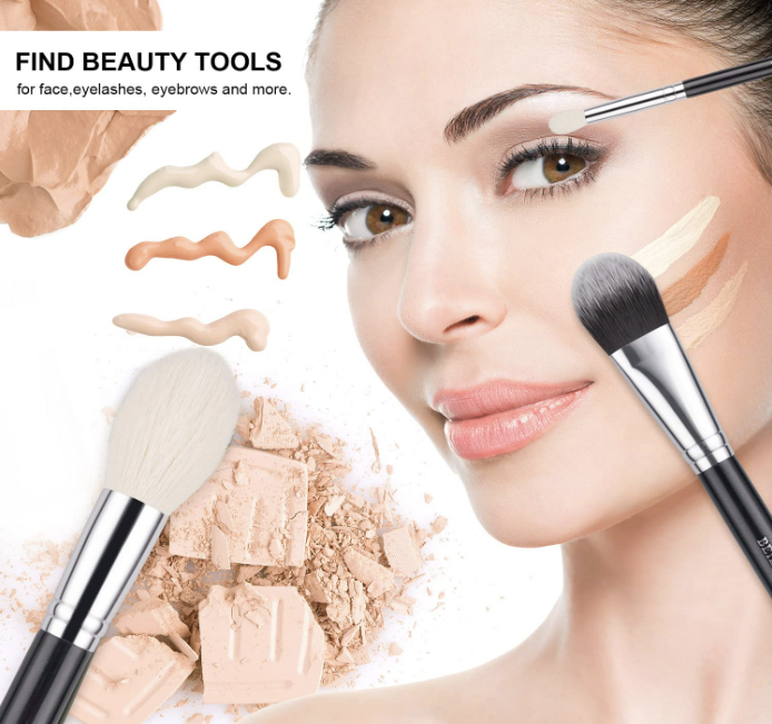 BEILI 30Pcs Professional Makeup Brush Set