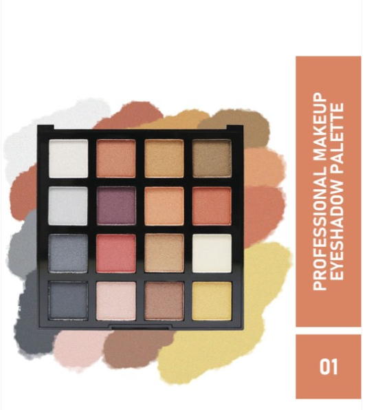 HALF N HALF 16 COLORS EYESHADOW ES-17