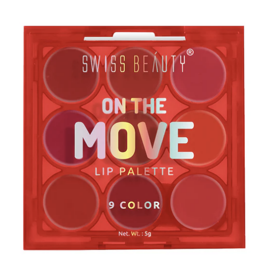 Swiss Beauty On the Move Pigmented Lip Palette