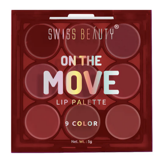 Swiss Beauty On the Move Pigmented Lip Palette