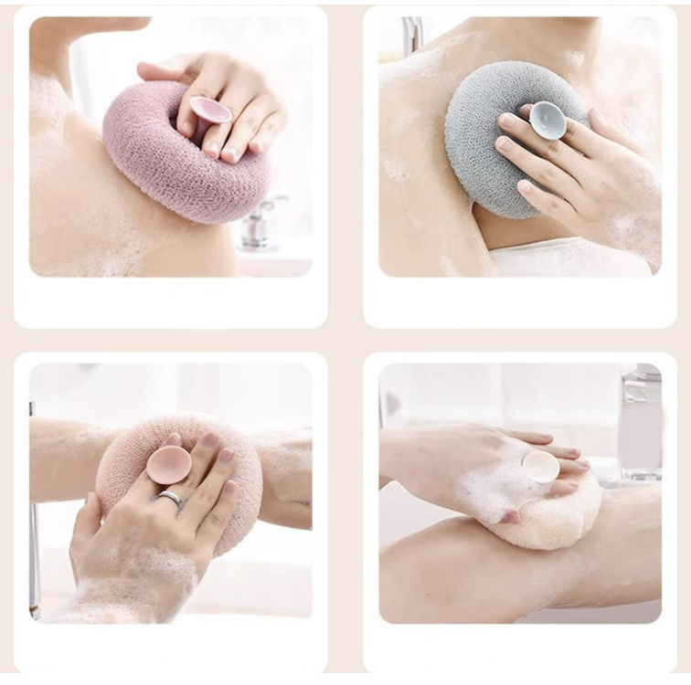 Loofah for Bathing, Body Wash Scrubber