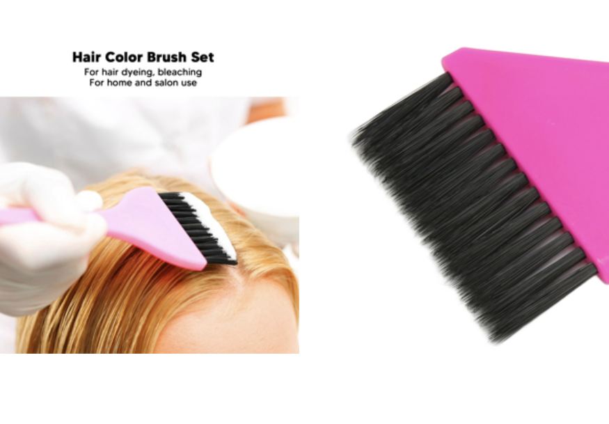 2PCS Hair Color Brush Portable Lightweight Pointed