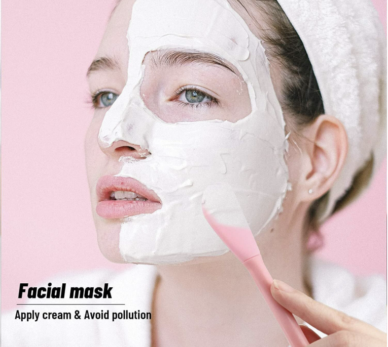 2-in-1 Soft Silicone Bear Face Cleansing Brush Hand