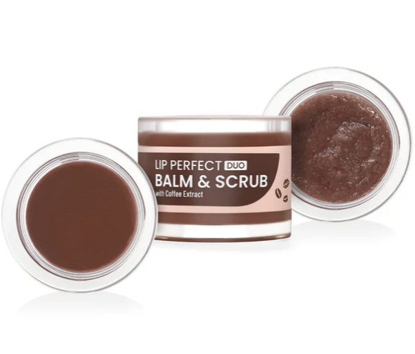 Lip Perfect Duo Balm & Scrub with Coffee Extract