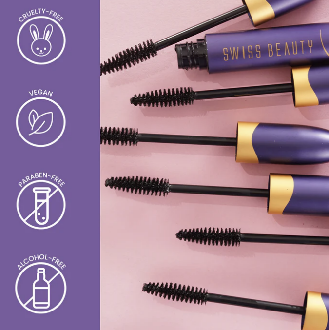 SWISS BEAUTY Super Lash Mascara a curl-lock formula