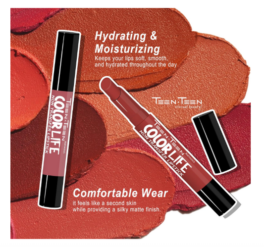 TEEN.TEEN Color Life Non-Transfer Lipstick