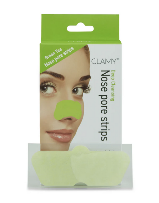 CLAMY Deep Cleansing Nose Pore Strips Removes Blackheads Oil Dirt & Cleanses Pores