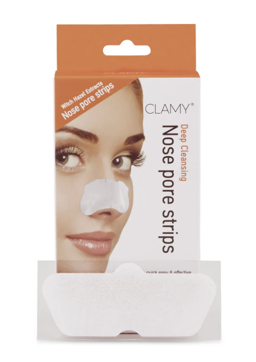 CLAMY Deep Cleansing Nose Pore Strips Removes Blackheads Oil Dirt & Cleanses Pores
