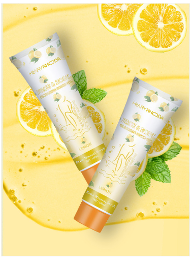 Face & Body Lemon Cleansing Scrub Gel