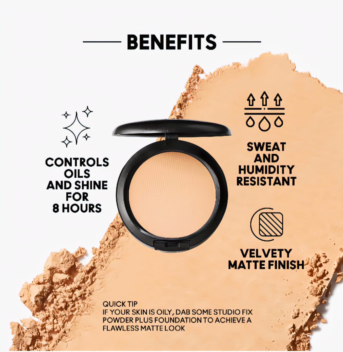 M.A.C Studio Fix Powder Plus Foundation - (15g)