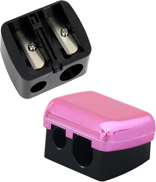 Makeup Kajal, Eyeliner & Eyebrow Pencil Dual Sharpener& Beauty Essential