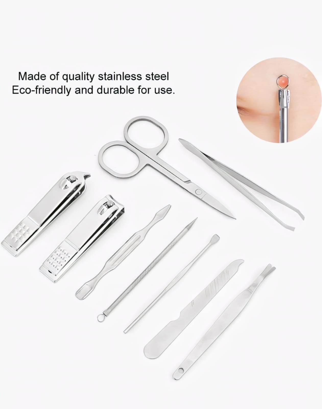 Pocket Size Manicure Pedicure Set 8 PCS