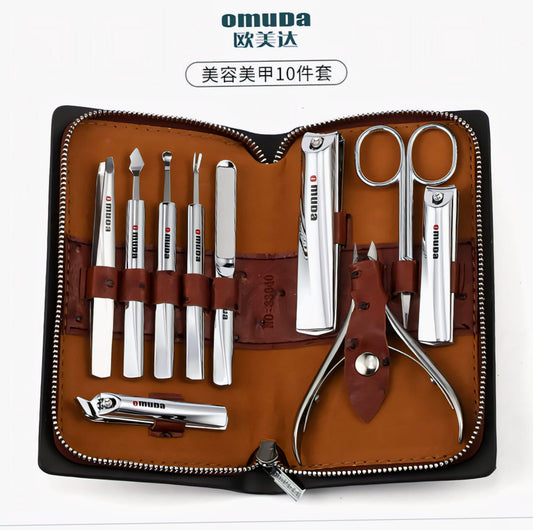 OMUDA Manicure Pedicure Set