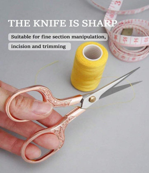 Mini Scissors Stainless Blade Metal Handle