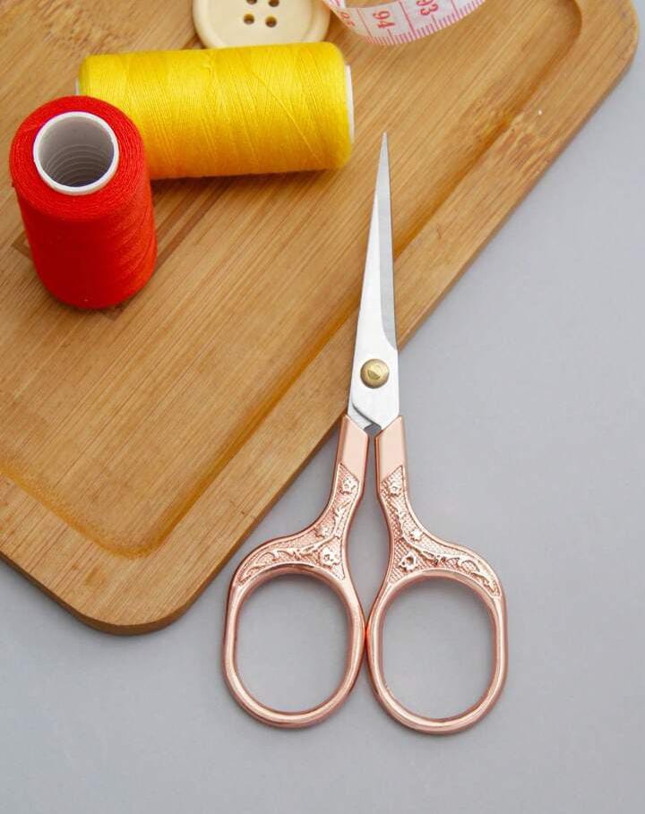 Mini Scissors Stainless Blade Metal Handle