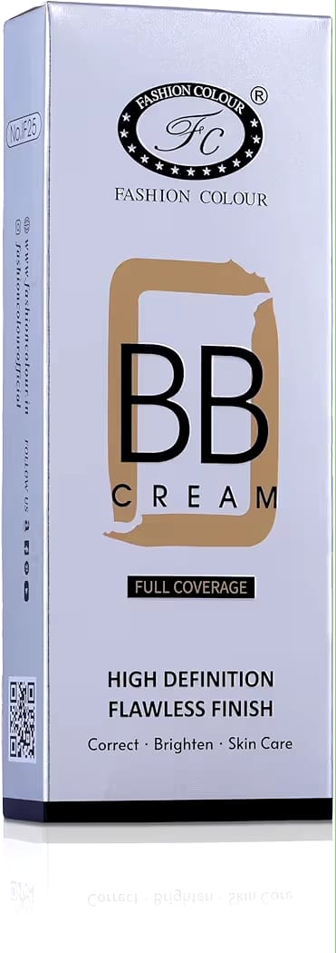 FASHION COLOR BB CREAM FULL COVERAGE HIGH DEFINITION FLAWLESS FINISH