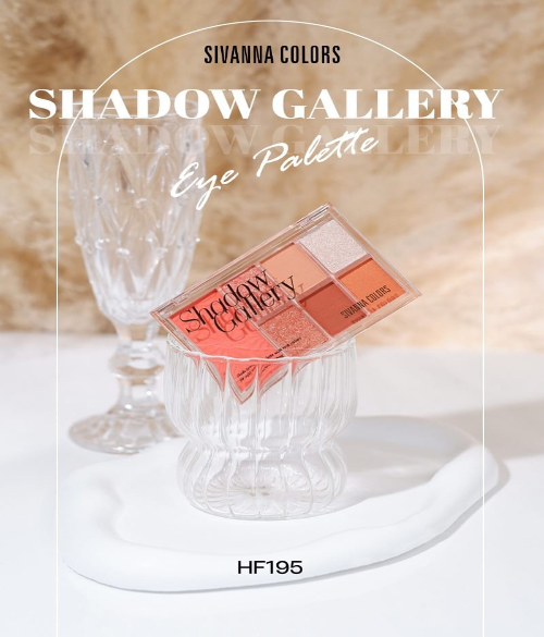 SIVANNA COLORS SHADOW GALLERY EYE PALETTE HF195