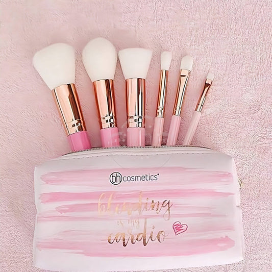 Bh Cosmetics Mini Pink Perfection Brush Set