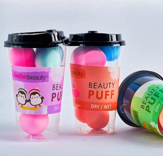 Blender Sponge Set - 4 Pcs Face Makeup Sponges