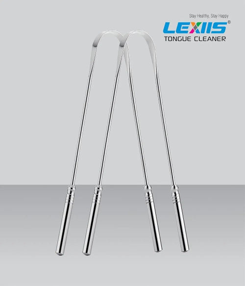 LEXIIS Steel & Copper Tongue Cleaner