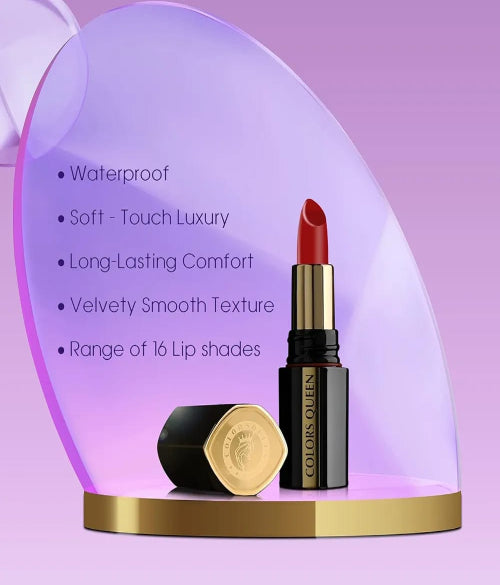 Colors Queen Luxury Matte Non Transfer Lipstick