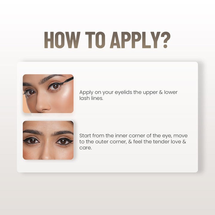 2-in-1 kajal & Eyeliner, Highly pigmented, Super intense