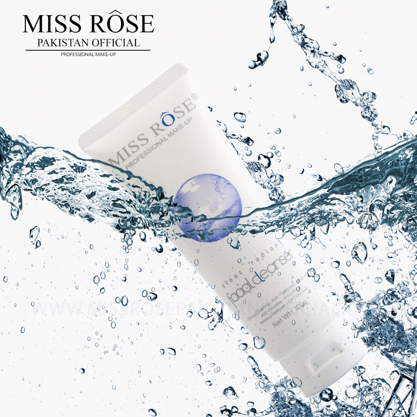 MISS ROSE Clear radiant Facial Cleanser