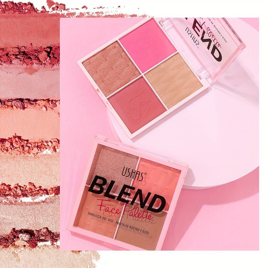 USHAS Blend Face Palette all-in-one glow-up essential