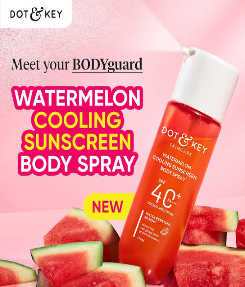 DOT & KEY Watermelon Cooling Sunscreen Body Spray Spf 40 Pa+++