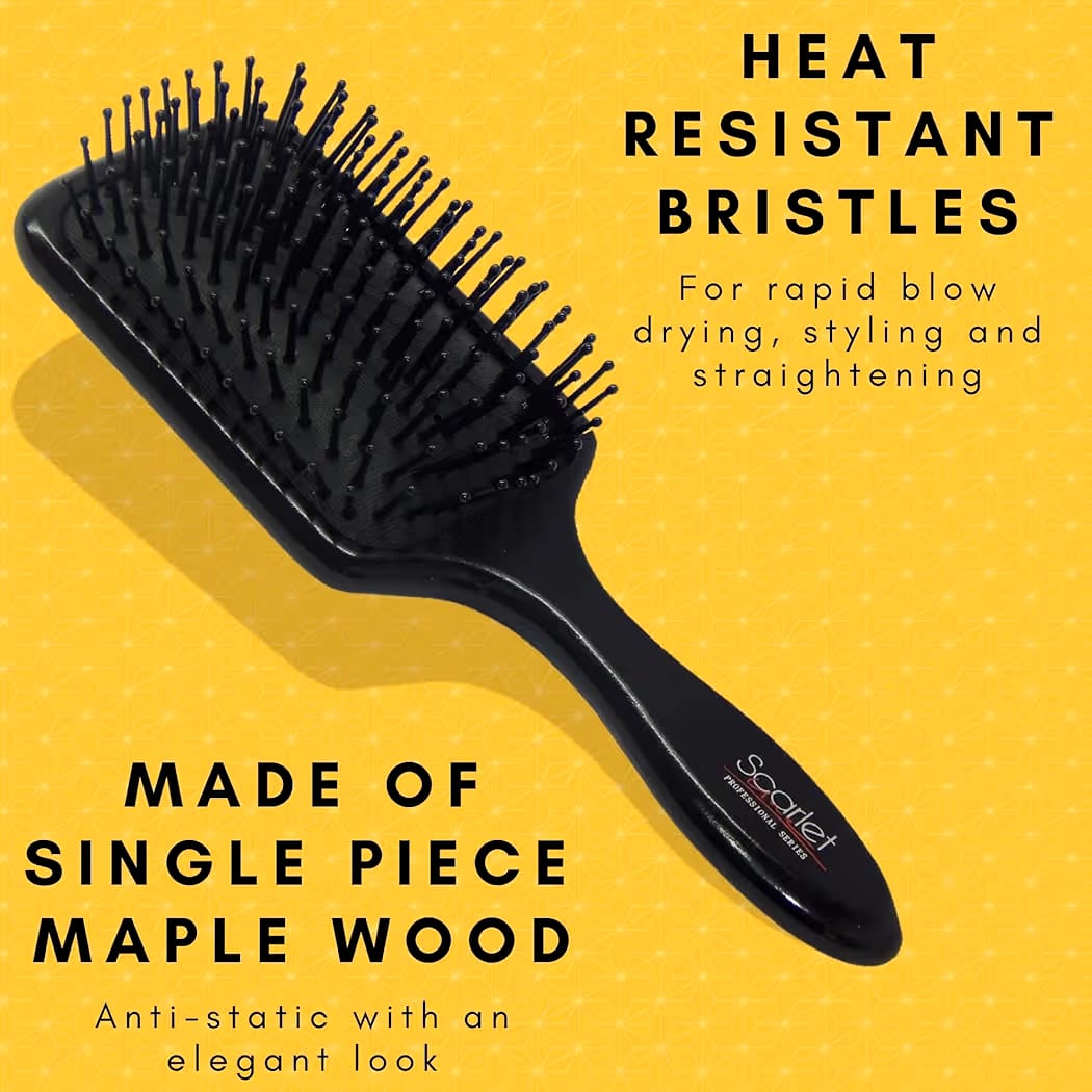 Scarlet Line Professional Large Paddle Hair Brush