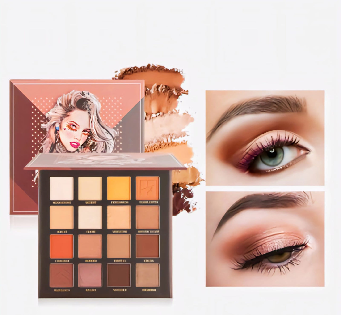 IMAGIC STAR TEMPTATION 16 COLOR EYESHADOW PALETTE