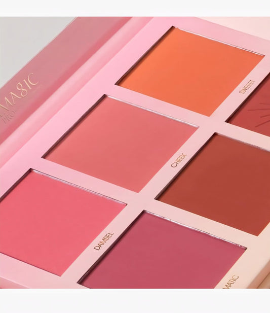 IMAGIC 6 COLOR TOUCH BLUSH PALETTE
