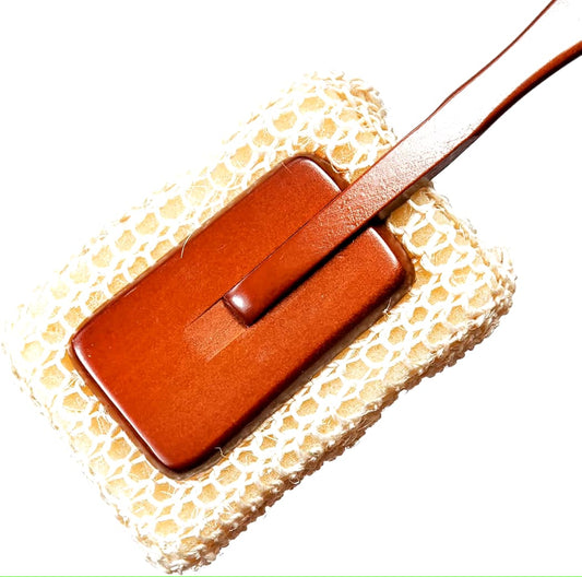 Brushman Bath Brush with Long Wooden Handle