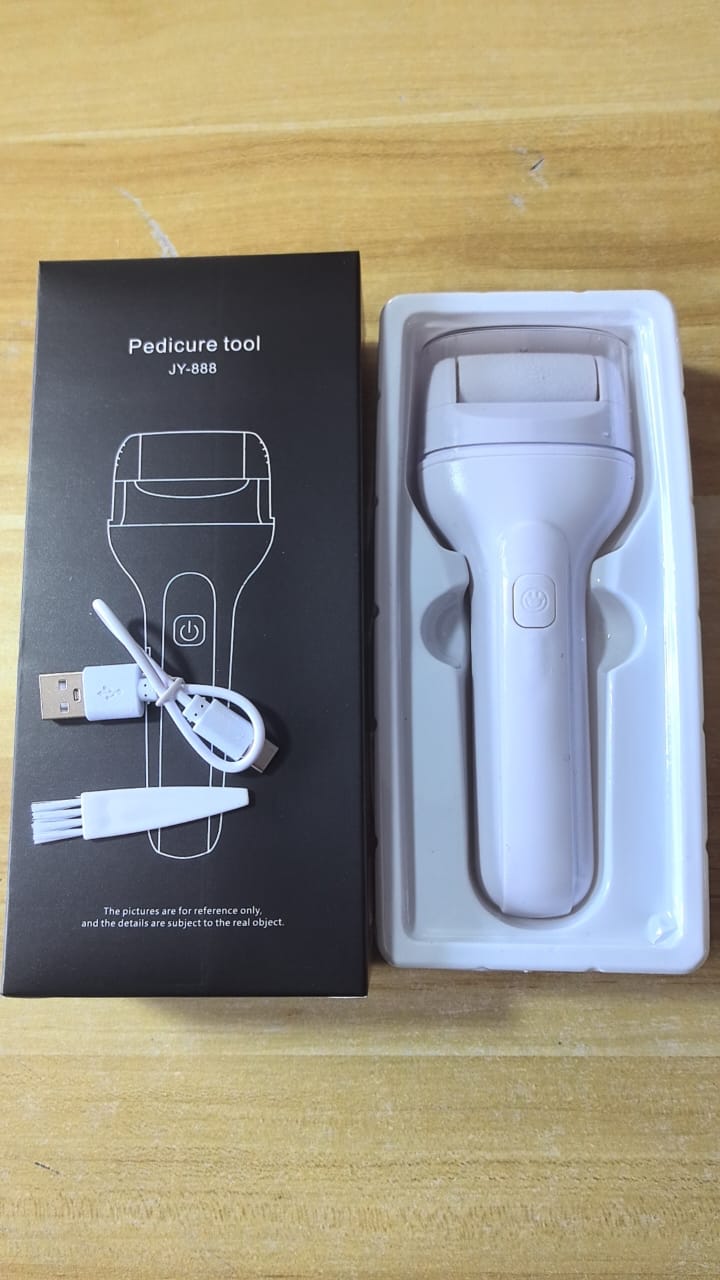 Portable Electric Foot File β Rechargeable Callus Remover & Pedicure Tool