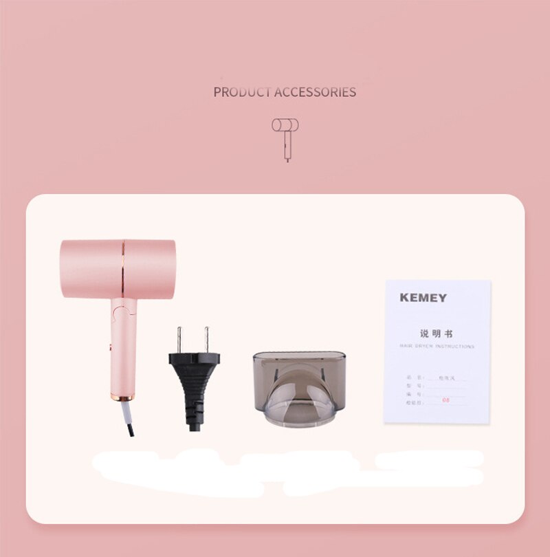 KEMEY KM-8223 Portable Lon Hair Dryer 3000W