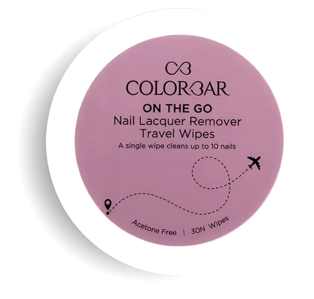 COLORBAR NAIL LACQUER REMOVER TRAVEL WIPES