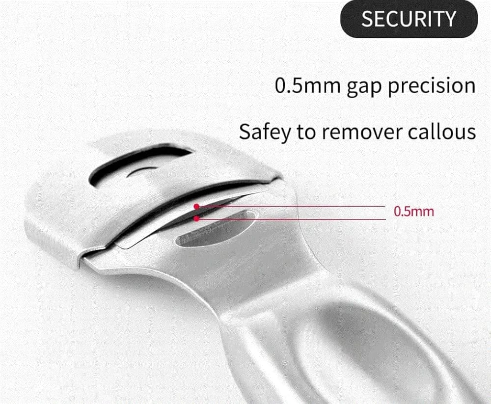 ZINGER Stainless Steel Corn cutter Dead Hard Skin Remover