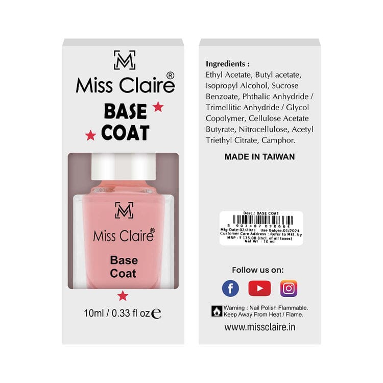 MISS CLAIRE BASE COAT 10ml
