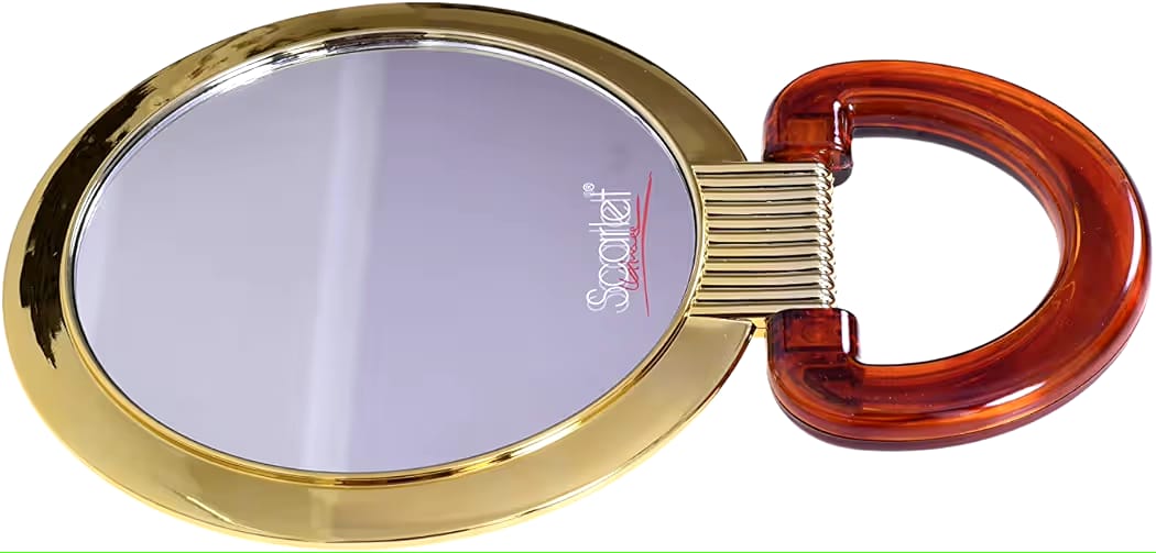 SCARLET LINE DOUBLE SIDED MIRROR SMALL SIZE