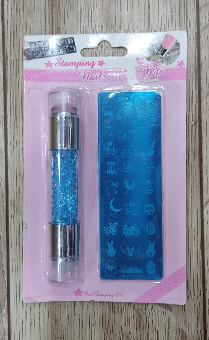 Nail Art Stamping Kit FOR ALL TYPES OF NAILS